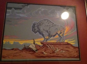 Famous Artist Rodolfo Guzzardi 1975 Native American Artwork Must See Wow! - Picture 1 of 8