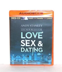 BOOK/AUDIOBOOK MP3-CD Andy Stanley THE NEW RULES FOR LOVE, SEX & DATING - Picture 1 of 1