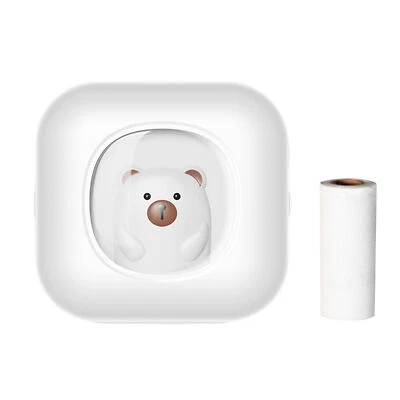 Mini Wireless BT Pocket Thermal Printer Photo Printer Label Maker Machine L1L6 - Image 1 of 4