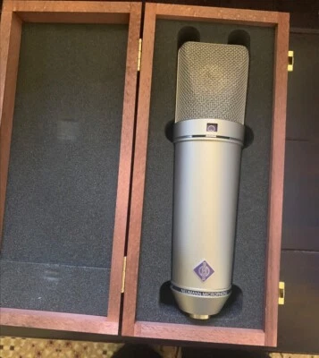 Neumann U87 AI SETZ Z Condenser Microphone 2004 - Nickel   Brand New - Image 1 of 4
