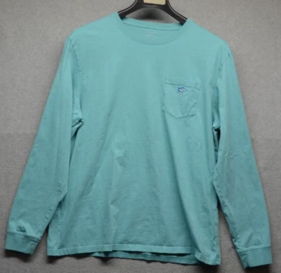 Мужская футболка с длинным рукавом Southern Tide зеленая размер XL - Изображение 1 из 4