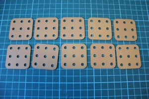 Meccano 90 Stück Teil 260C schmaler Abstandhalter verschiedene Farben - KOSTENLOSER UK-VERSAND - Bild 1 von 2
