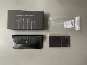 DEATH STRANDING x JFREY DEADMAN Glasses Case and Cloth ONLY (READ) - Picture 1 of 6