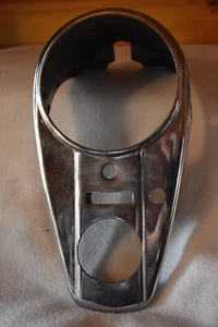 OEM HARLEY DAVIDSON ORIGINAL CHROME SPEEDOMETER DASH COVER PN 71271-47 - Bild 1 von 9