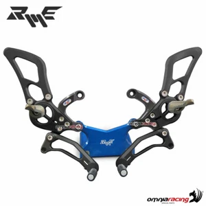 Commandes recul�es Naked Robby Moto ergal noir pour Yamaha FZ8 2011>2013 - Photo 1/5