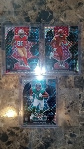 3  RC mosaic football Genisis-  Brian Robinson jr, Danny Gray, and travon walker