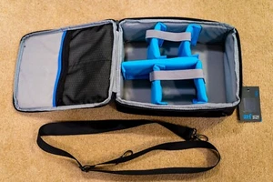 After the Fact (ATF) Max Grey Camera Shoulder Bag with Customisable Inserts - Picture 1 of 4