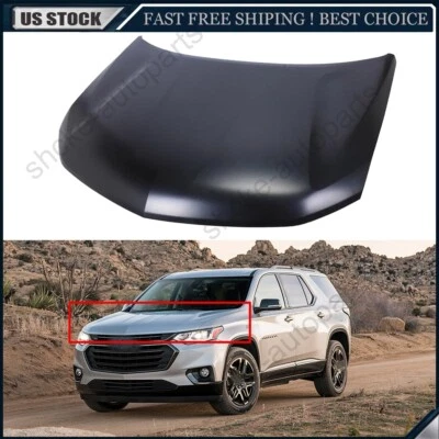 Hood Panel For 2018 2019 2020 2021 2022 2023 2024 Chevrolet Traverse Foto 1 de 4
