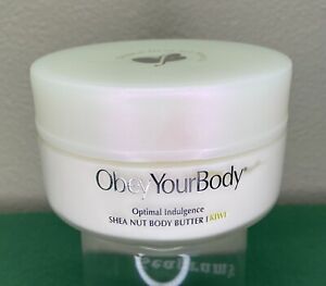 NEW Obey Your Body Optimal Indulgence Shea Nut Body Butter Kiwi 6.7 fl oz - READ