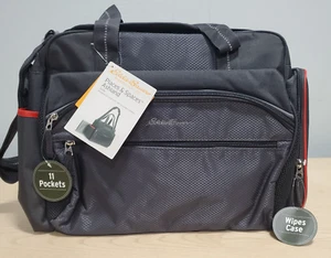 EDDYE BAUER ASHLAND DUFFLE WICKELTASCHE GRAU 11 TASCHEN "NEU MIT ETIKETT" - Bild 1 von 5