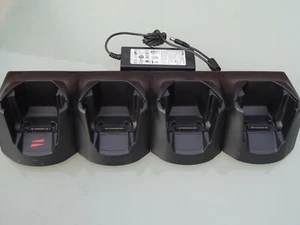 Kit berceau chargeur quatre fentes Janam CRD-P4 USB station d'alimentation série avec bloc d'alimentation - Photo 1 sur 5