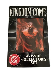 Kingdom Come 4 Issue Collectors Set With Print & 2 Cards VF
