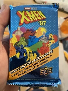 Paquete de tarjetas coleccionables exclusivo de convención 2024 SDCC Upper Deck X-MEN '97 SELLADO/NUEVO - Imagen 1 de 2
