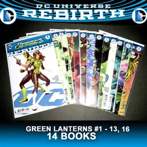 Green Lanterns Lot 14 1-13 2016 REBIRTH DC Comics Varianten JLA Justice Leag - Bild 1 von 2