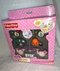 New VTG 2002 Fisher Price Loving Family Holiday Fun Accessory Set #74823 *READ - Picture 1 of 12