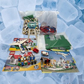 LEGO Town 10159 City Airport and Creator 4956 95% Complete Instructions SEE PICS