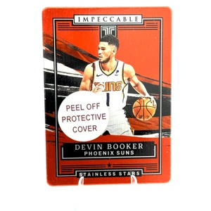 Devin Booker 2021-22 Panini Impeccable Stainless Stars Red #9 🔥 Rare! Suns SSP - Bild 1 von 3