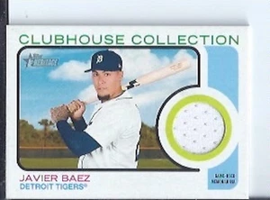 Javier Baez 2022 Topps Heritage High Numbers Clubhouse Collection - Picture 1 of 1