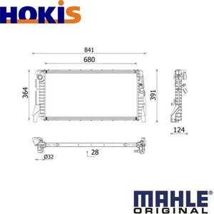 RADIATOR ENGINE COOLING CR 2747 000P FOR MINI B38A15A/A15F B36A15A 1.5L 3cyl - Picture 1 of 8