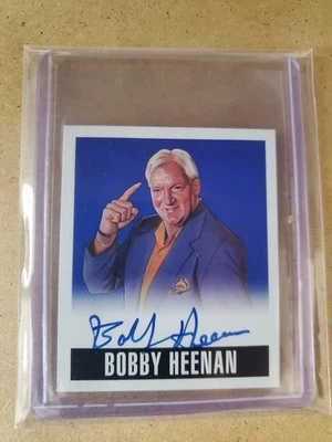 Bobby Heenan 2014 Leaf 原版亲笔签名卡 10 张 — 第 1/2 张图片