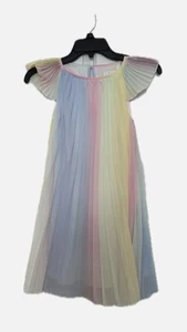 Rare edition Girls Pastel Rainbow Dress Youth Small Worn Once - Picture 1 of 5