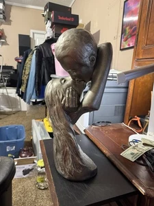 David Fisher "Kissing Couple" Gips Skulptur - Bild 1 von 10