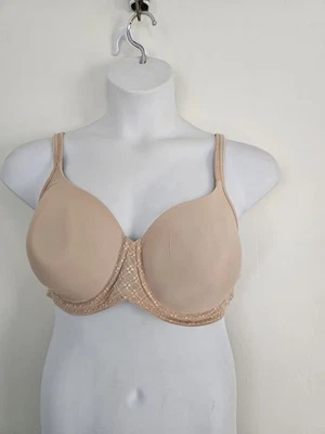 Sujetador Camiseta Modeladora Cobertura Completa Playtex Secrets Talla 44C Con Aros Beige Forrado Foto 1 de 4
