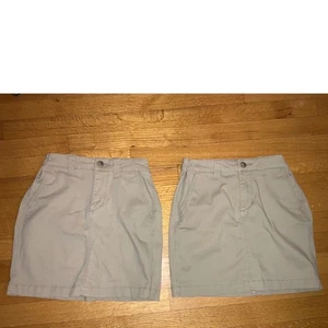 Pacchetto minigonna Aeropostale donna taglia 00 beige casual basic - Foto 1 di 4