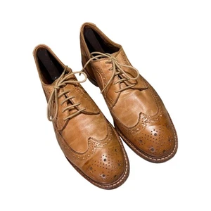Allen Edmonds Banchory punta de ala Oxford para hombre talla 9 - Imagen 1 de 7