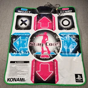 Konami Sony Playstation 1/2 Dance Dance Revolution Game Pad Dance Mat DDR - Picture 1 of 10