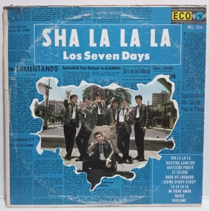 LOS SEVEN DAYS SHA LA LA LA SURF GARAGE LP MADE IN USA HEAR! - Picture 1 of 4