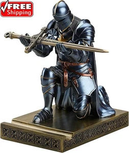 Mittelalter gepanzerter Krieger Ritter Stifthalter Schreibtisch Organizer und blau  - Bild 1 von 10