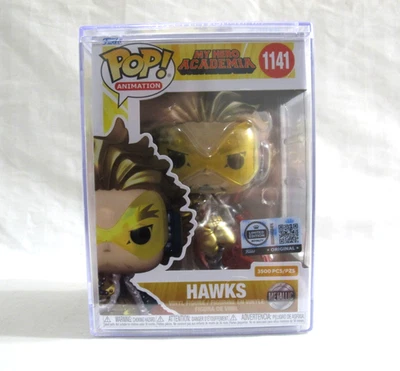Funko Pop! Hawks (Metallic) #1141 LE 3500pcs with Protector NEW IN HAND LE 3500 - Image 1 of 4