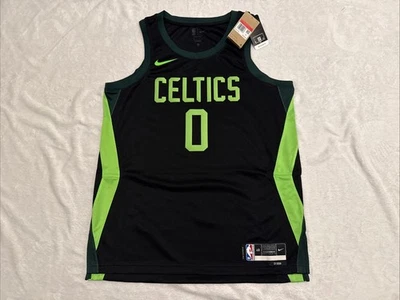 Camiseta deportiva para hombre Nike Jayson Tatum Celtics City Edition Swingman grande L 2024-25 Foto 1 de 4