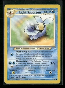 Neo Destiny #052/105 Light Vaporeon 1st Edition | EX condition - Picture 1 of 2