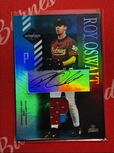 2003 Leaf Limited Moniker Jersey Auto Roy Oswalt Auto 20/25 Houston Astros #74 - Picture 1 of 2