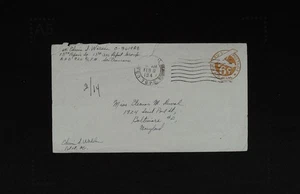 US Military Cover Airmail 6 cent APO 920 194- - Foto 1 di 2