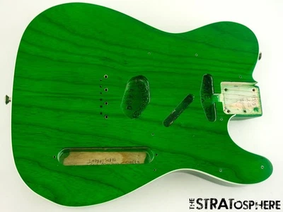 Fender Custom Shop 2020 American Custom Telecaster NOS BODY Tele Ash EGRN verde  - Immagine 1 di 4