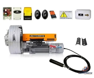 KIT MOTOR 140KG KLAPPE + ELEKTROBREMSE + STEUERGERÄT + FOTOZELLEN + FERNBEDIENUNG - Bild 1 von 1