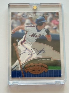 Lenny Dykstra NY Mets - 2005 Upperdeck Past time Pennants #LD Autographed Card - Picture 1 of 2