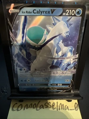 Ice Rider Calyrex V SWSH130 SWSH: Sword & Shield Promo Cards Holo - Image 1 of 4