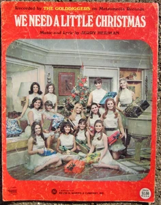 We Need A Little Christmas Jerry Herman The Goldgräber Cover Noten Text - Bild 1 von 6