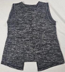 rag & bone Women Gray Split Back Tank Top Shirt Size Extra Small - Picture 1 of 7