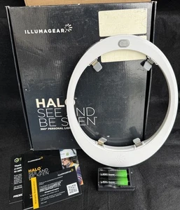 ILLUMAGEAR HAWF-01A Halo 360-Degree LED Personal Safety Helmet Light w Batteries - Bild 1 von 4