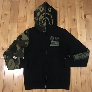 A Bathing Ape BAPE × Undefeated shark full zip Hoodie Jacket Size S Authentic - Bild 1 von 24