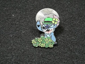 2024 Walt Disney World Pin 163933 St. Patricks Day Stitch Holidays Hidden Mickey - Picture 1 of 1