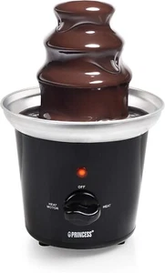 Edelstahl Schokobrunnen 3 Ebenen, 0,4L, Warmhaltefunktion, 32W | Princess - Bild 1 von 7