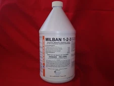 62404 Milban 123 Category 1 2 & 3 Cleaning Disinfectant Mildewstat Deodorizer 4g