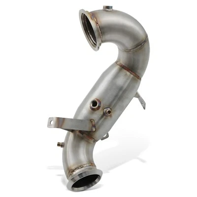TUBO DE ESCAPE DECAT INOXIDABLE PARA MERCEDES CLASE A A45 A45S AMG M139 W177 19+ - Imagen 1 de 4