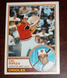 Cal Ripken 1983 OPC Baseball # 163 Cal Ripken Jr. - Picture 1 of 2